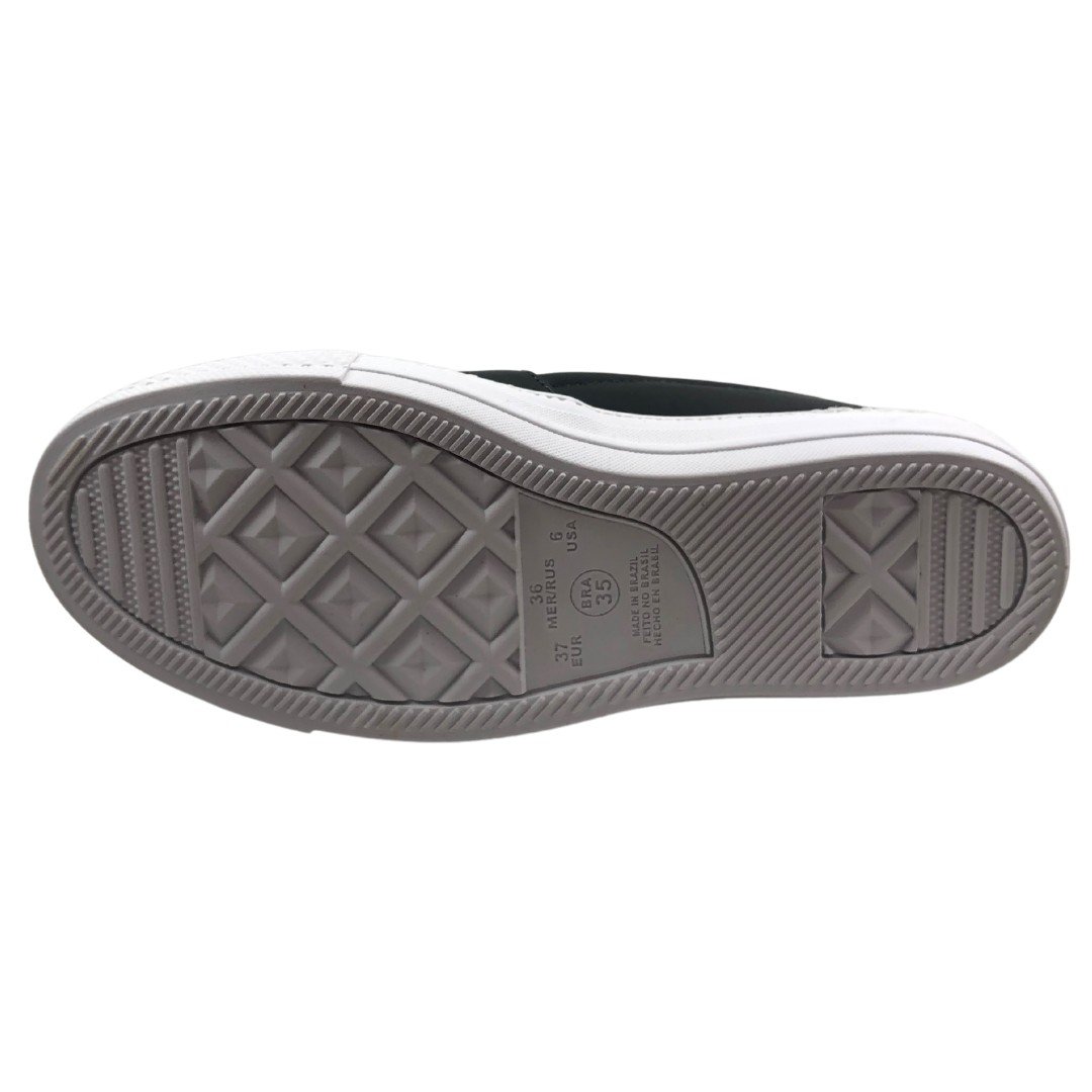 Tênis Feminino Slip On Heloá Preto Cival Shoes Preto 3