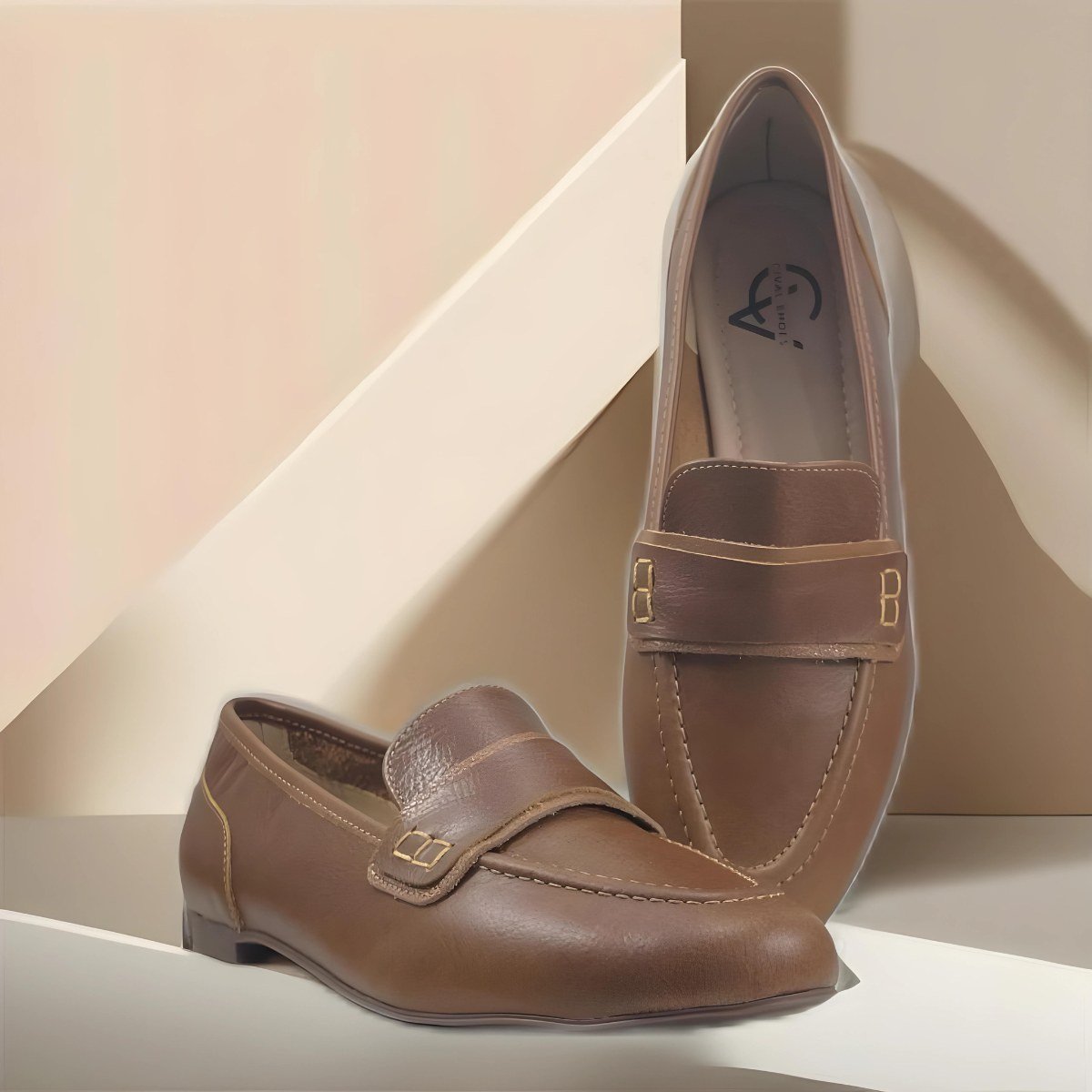 Sapato Loafer Feminino Cival Shoes Marrom Marrom 7