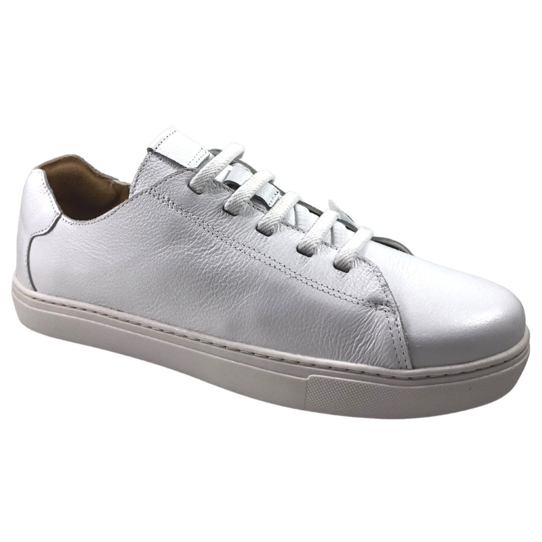 Tênis Feminino Casual Lindy Couro Branco 3
