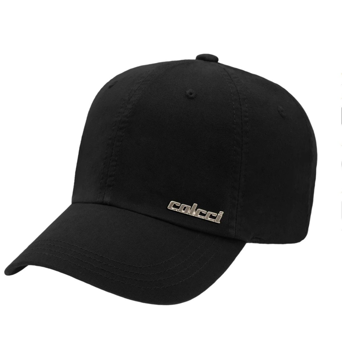Boné Colcci Aba Curva Básico Metal Niquel