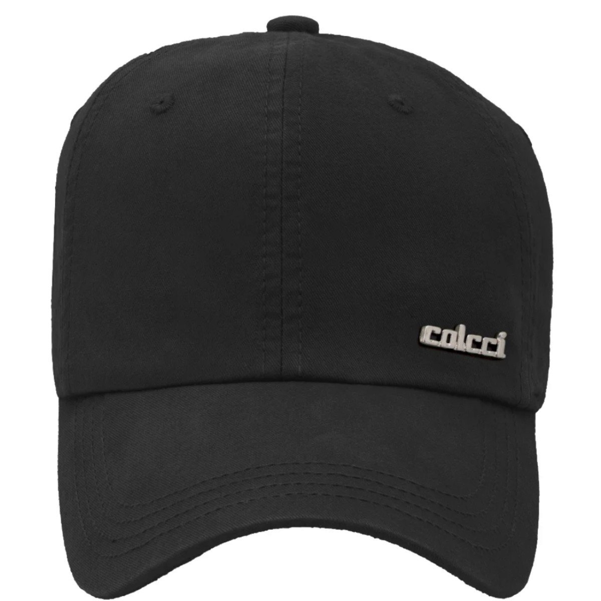 Boné Colcci Aba Curva Básico Metal Niquel Preto 2