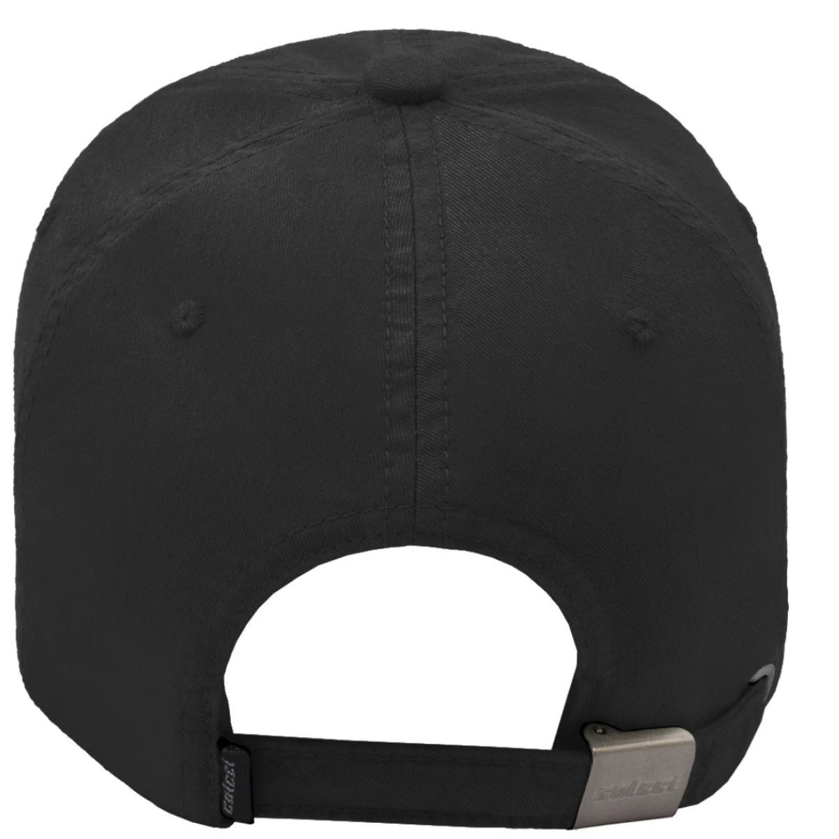 Boné Colcci Aba Curva Básico Metal Niquel Preto 3