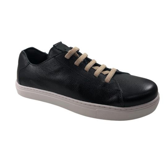 Tênis Feminino Casual Lindy Couro Preto 5