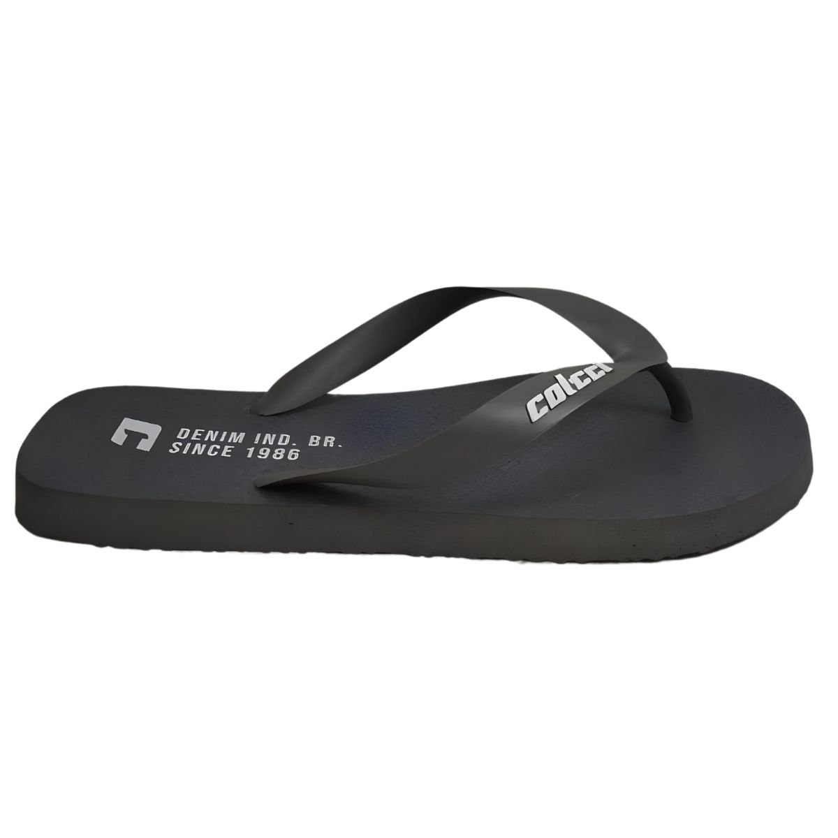 Chinelo Colcci Masculino Denim Chumbo 4