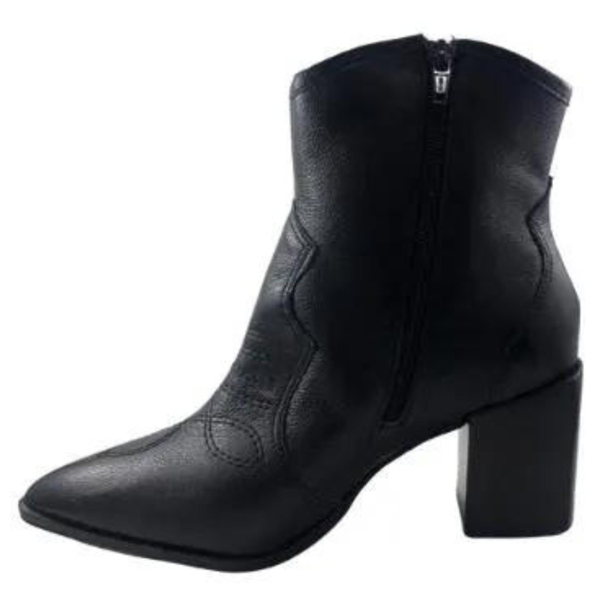 Bota Country Shania Preta Cival Shoes Preto 2