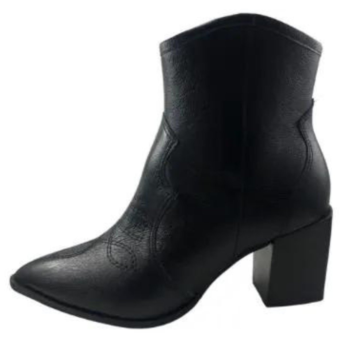 Bota Country Shania Preta Cival Shoes Preto 3