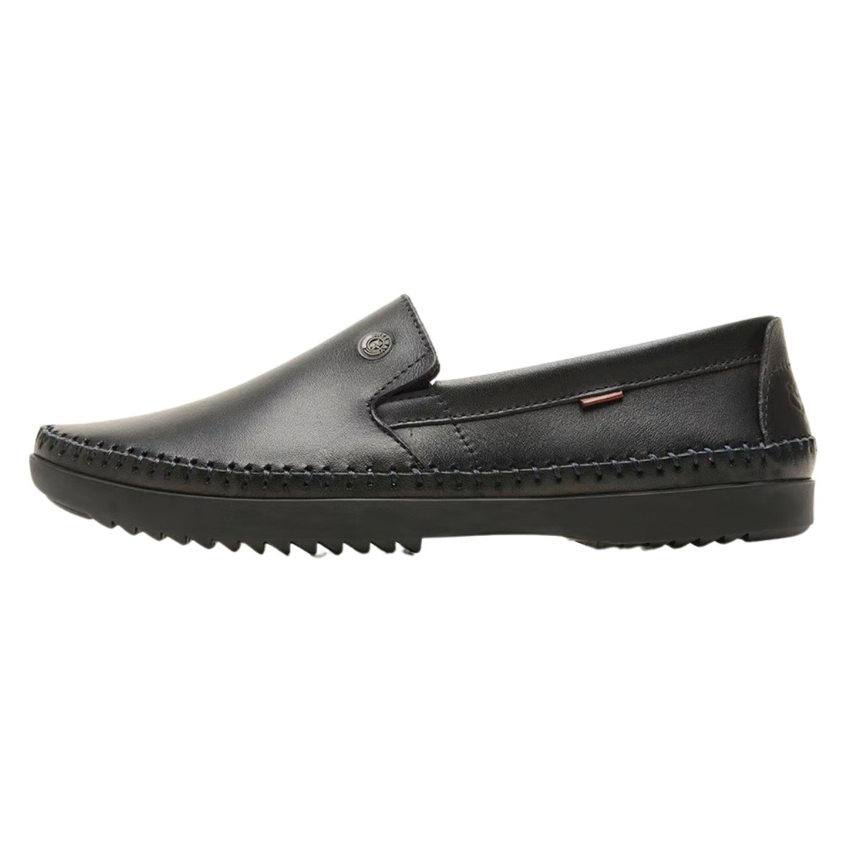 Sapatilha Masculina Logan Couro Preta Freeway Preto 2
