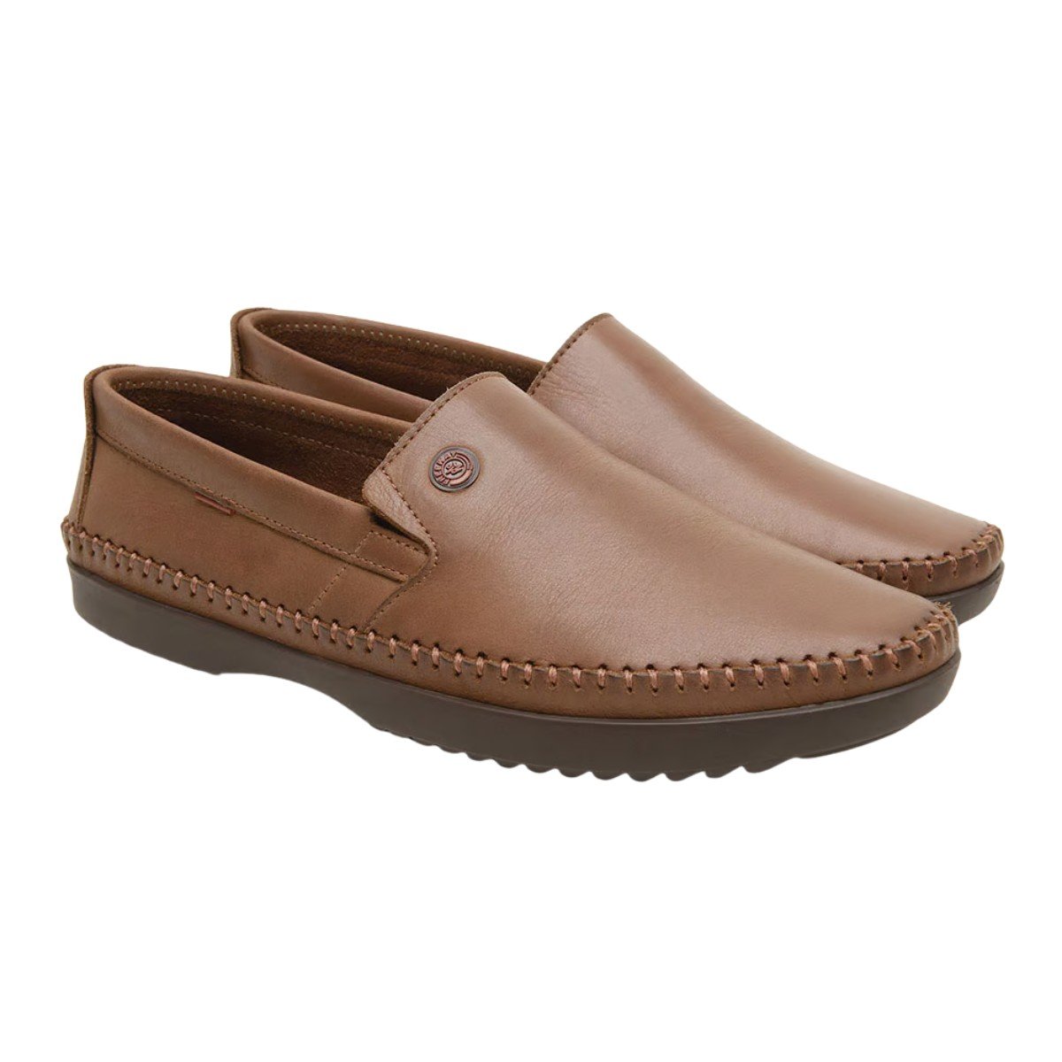 Sapatilha Masculina Logan Couro Havana Freeway Marrom 3