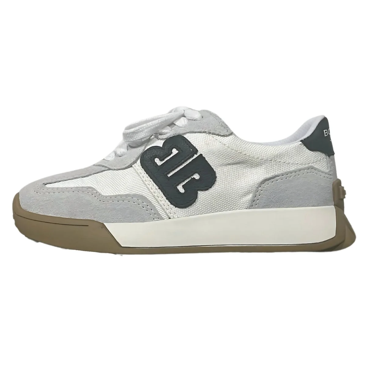 Tênis Feminino Robusto Detalhe Couro Camurça Bottero Branco 2