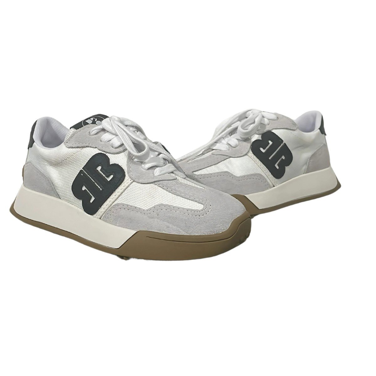 Tênis Feminino Robusto Detalhe Couro Camurça Bottero Branco 6