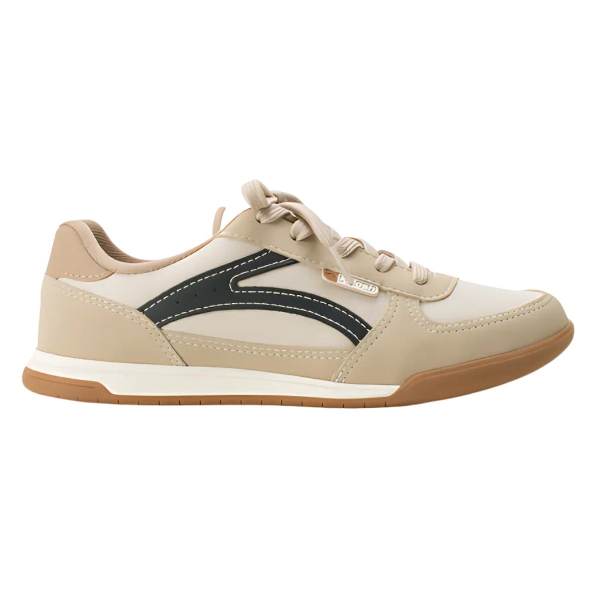 Tênis Feminino Kolosh Jogging Colors Bege 1