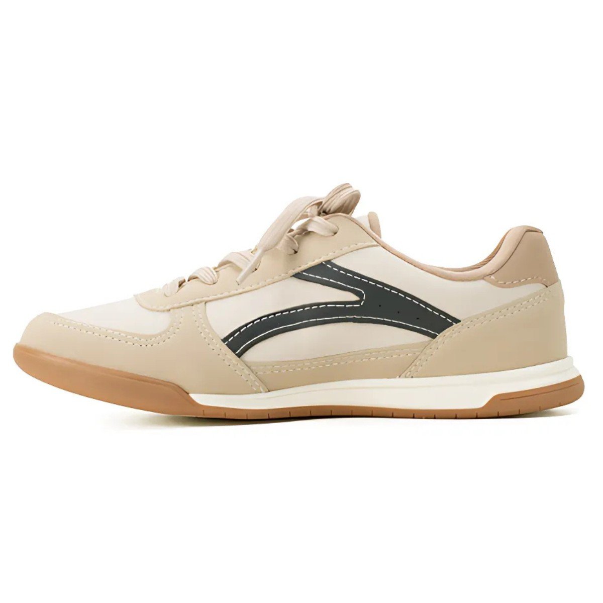 Tênis Feminino Kolosh Jogging Colors Bege 2