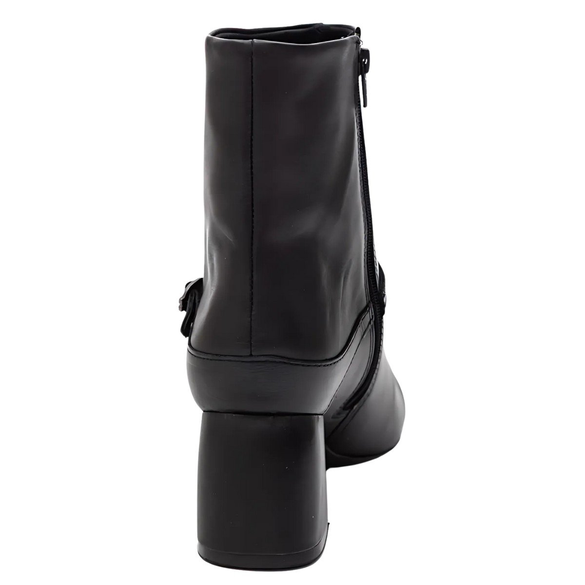 Bota Feminina Cano Baixo Bico Fino Bottero Preto 3