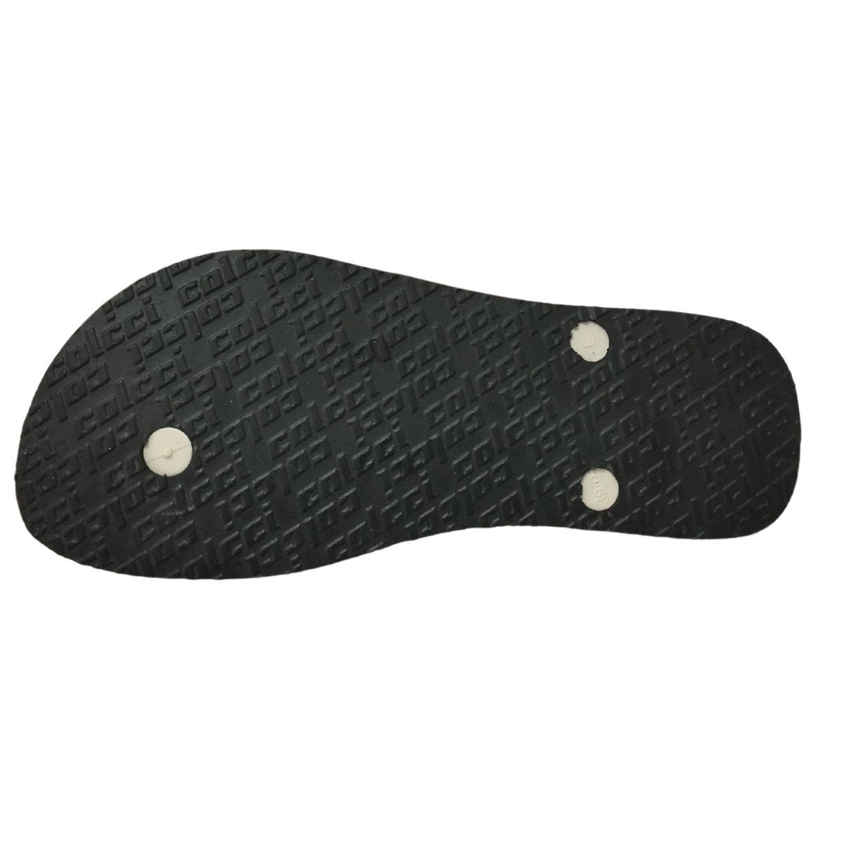 Chinelo Masculino Casual Colcci Creative Preto/Branco 6