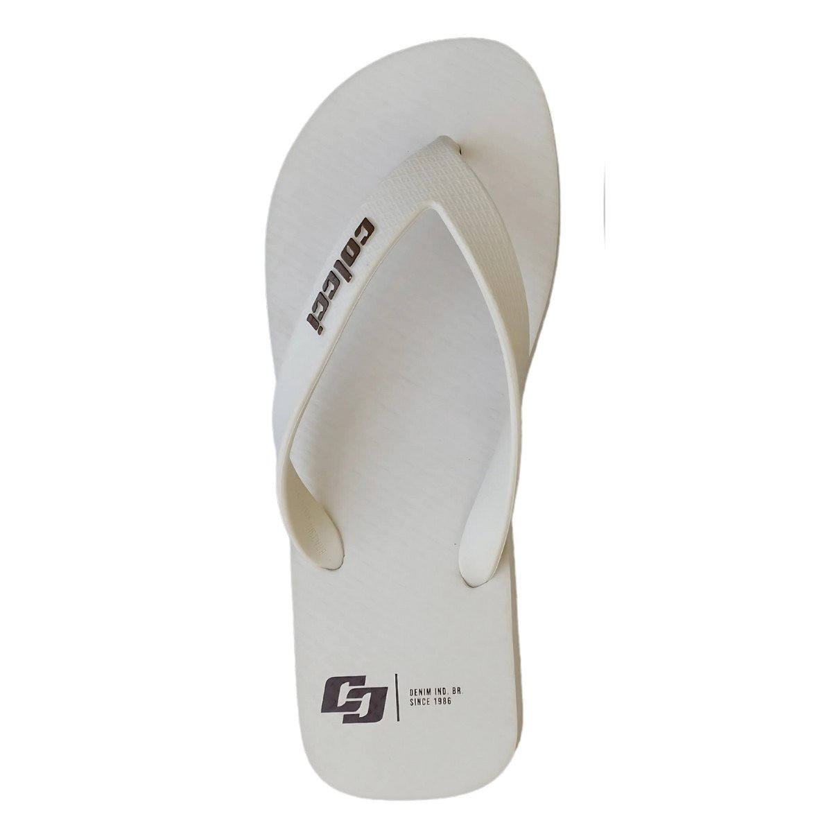 Chinelo Colcci Masculino Basic Icon Off White 3