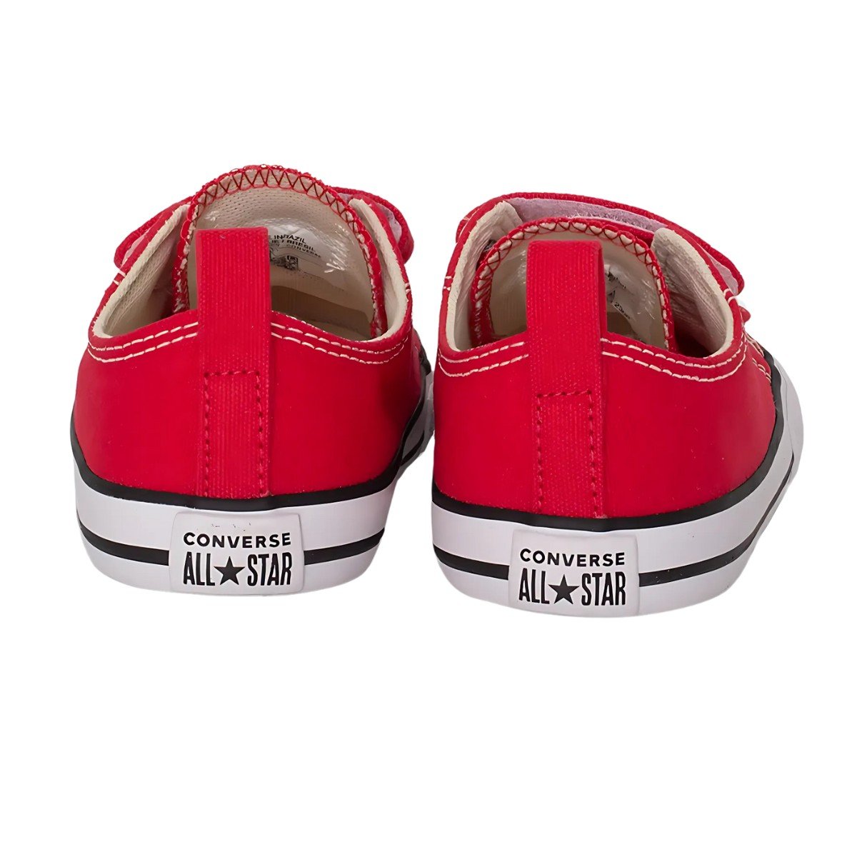 Tênis Converse Chuck Taylor All Star Velcro Baby Vermelho 4