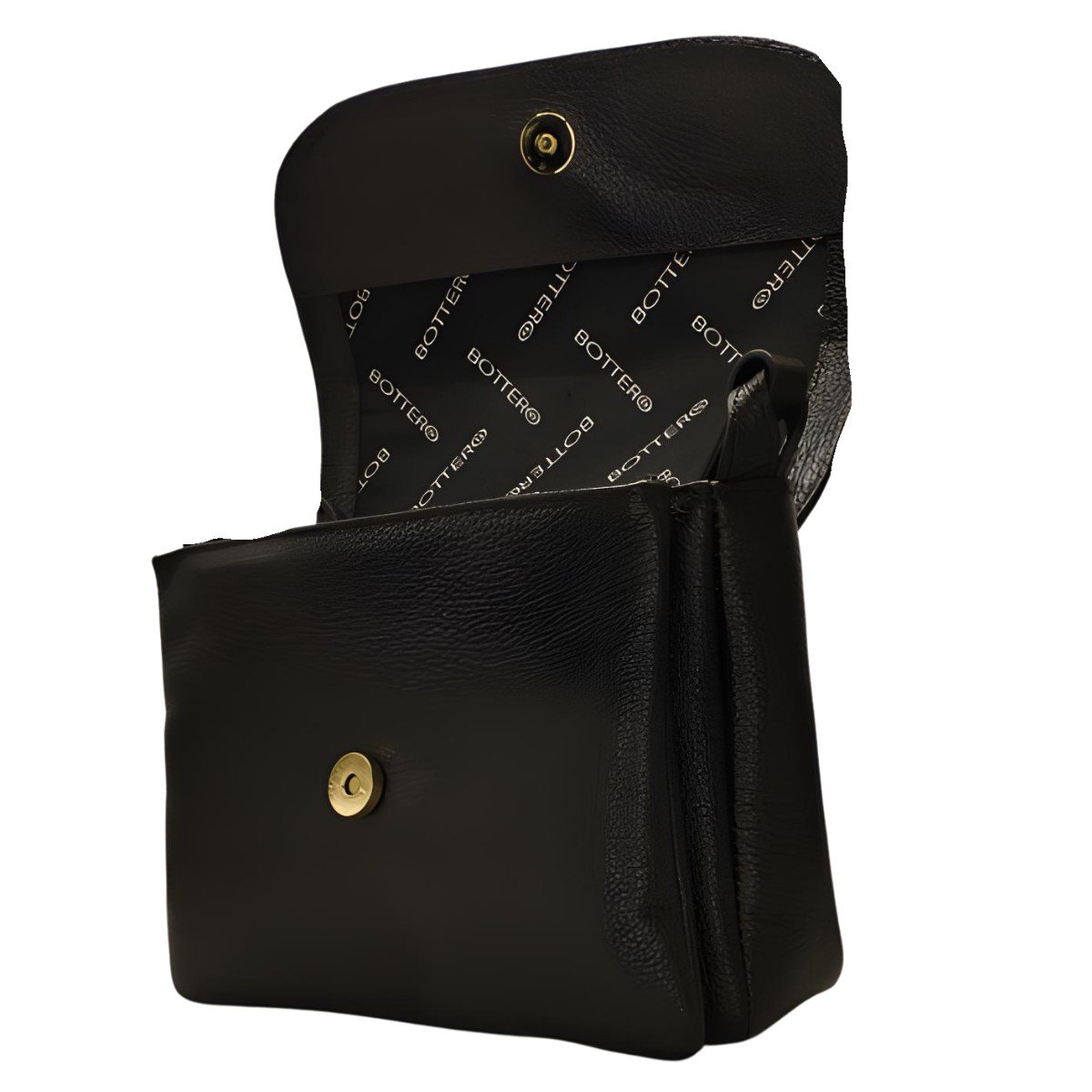 Bolsa Feminina Bag Couro Bottero Preto 5