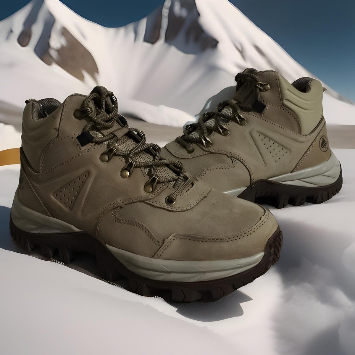Bota Adventure Cano Alto  Ember Couro Macboot Caqui 6