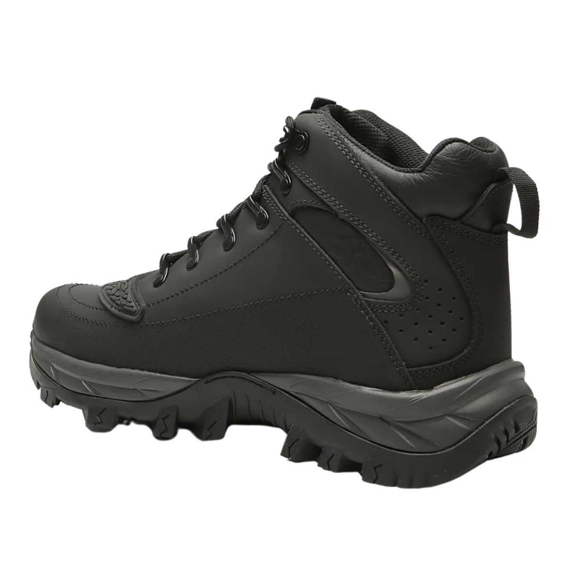 Bota Motors Cano Alto Couro Musgo Macboot Preto 4