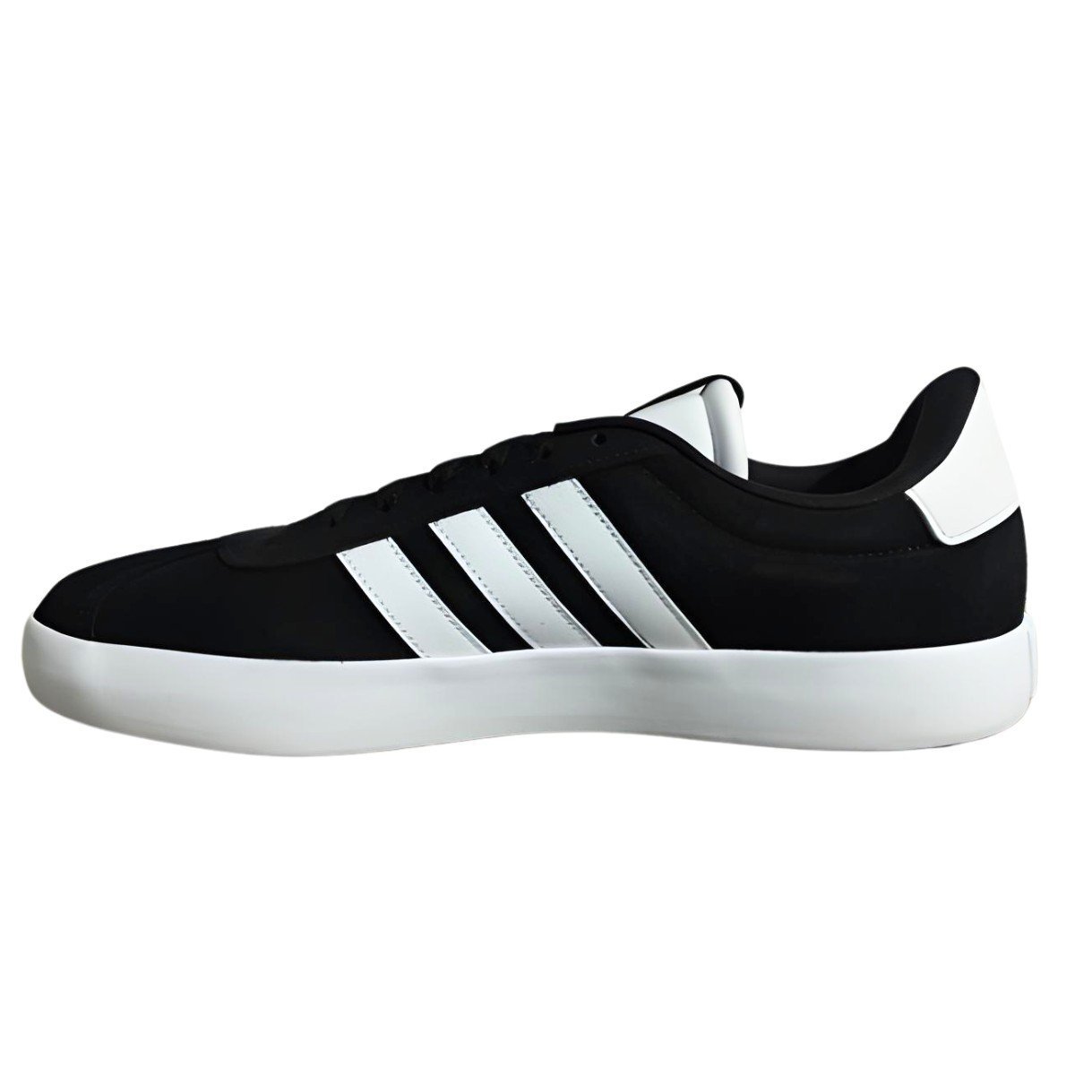 Tênis Camurça Vl Court 3.0 Adidas Preto/Branco 2