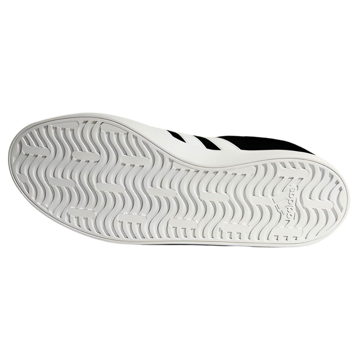 Tênis Camurça Vl Court 3.0 Adidas Preto/Branco 4