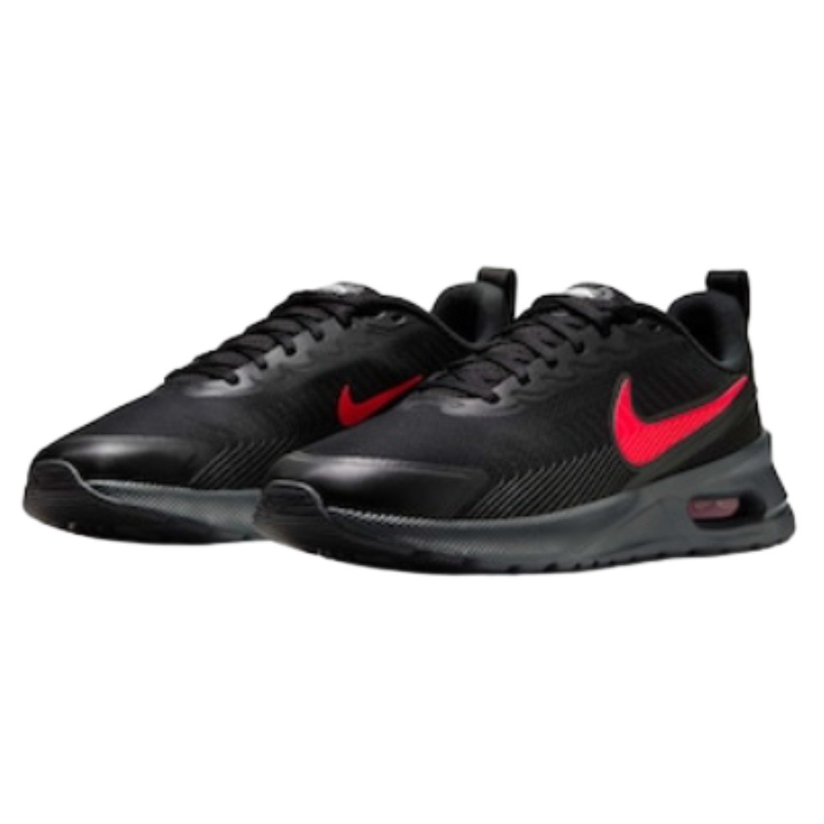 Tênis Nike Masculino Air Max Nuaxis Preto/Vermelho 3