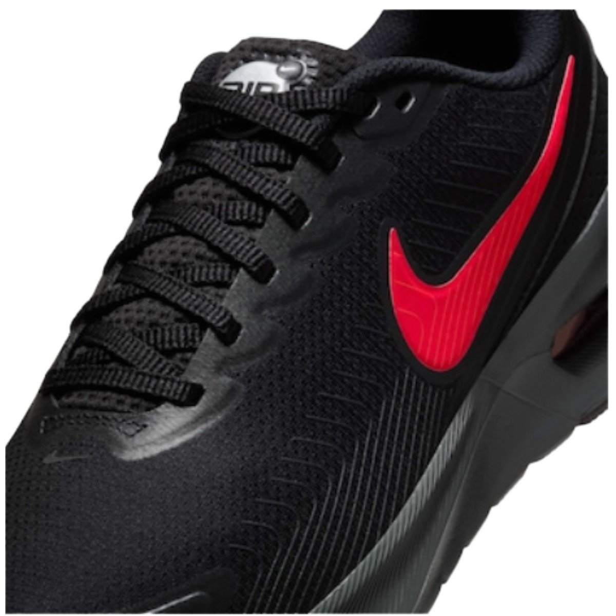 Tênis Nike Masculino Air Max Nuaxis Preto/Vermelho 5