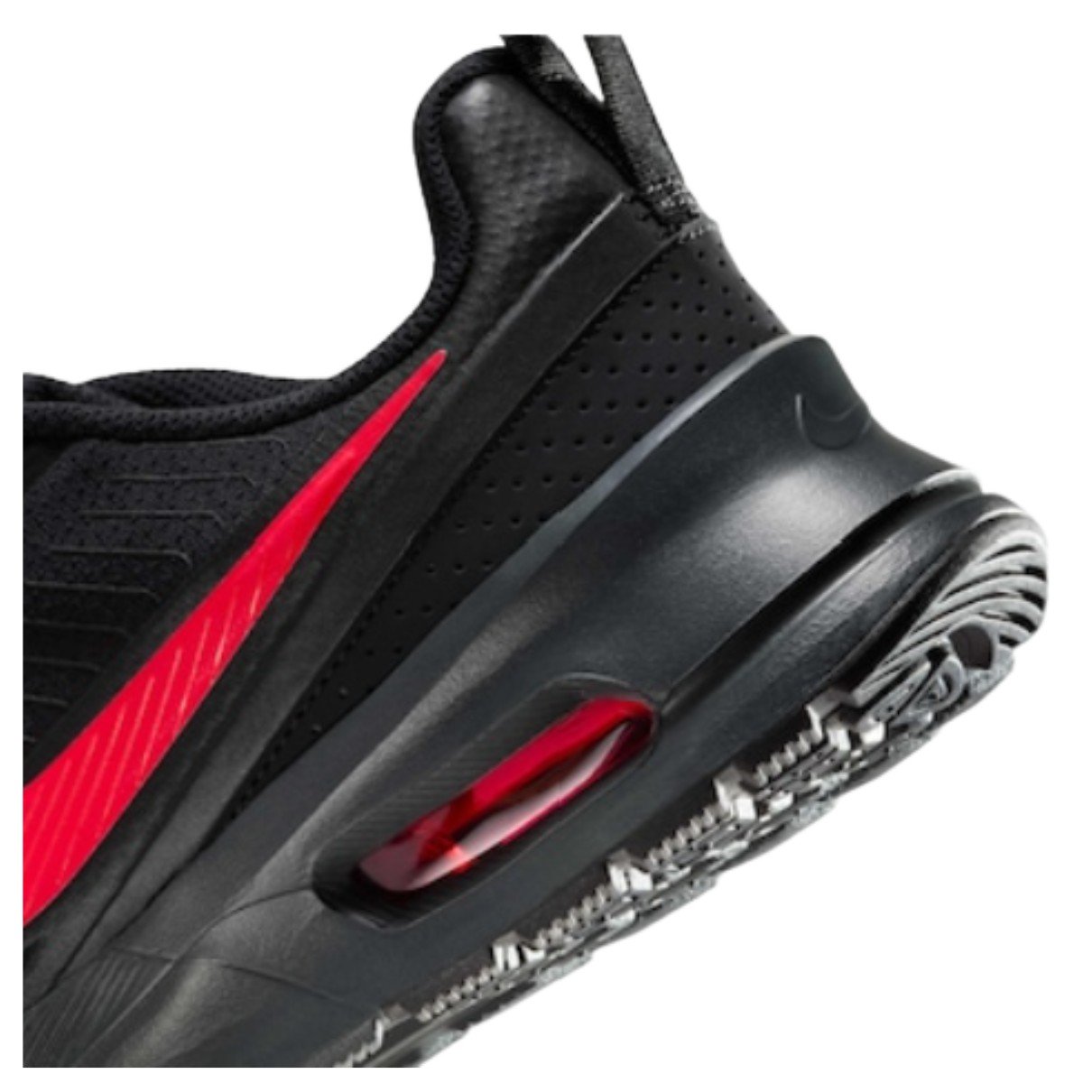 Tênis Nike Masculino Air Max Nuaxis Preto/Vermelho 6