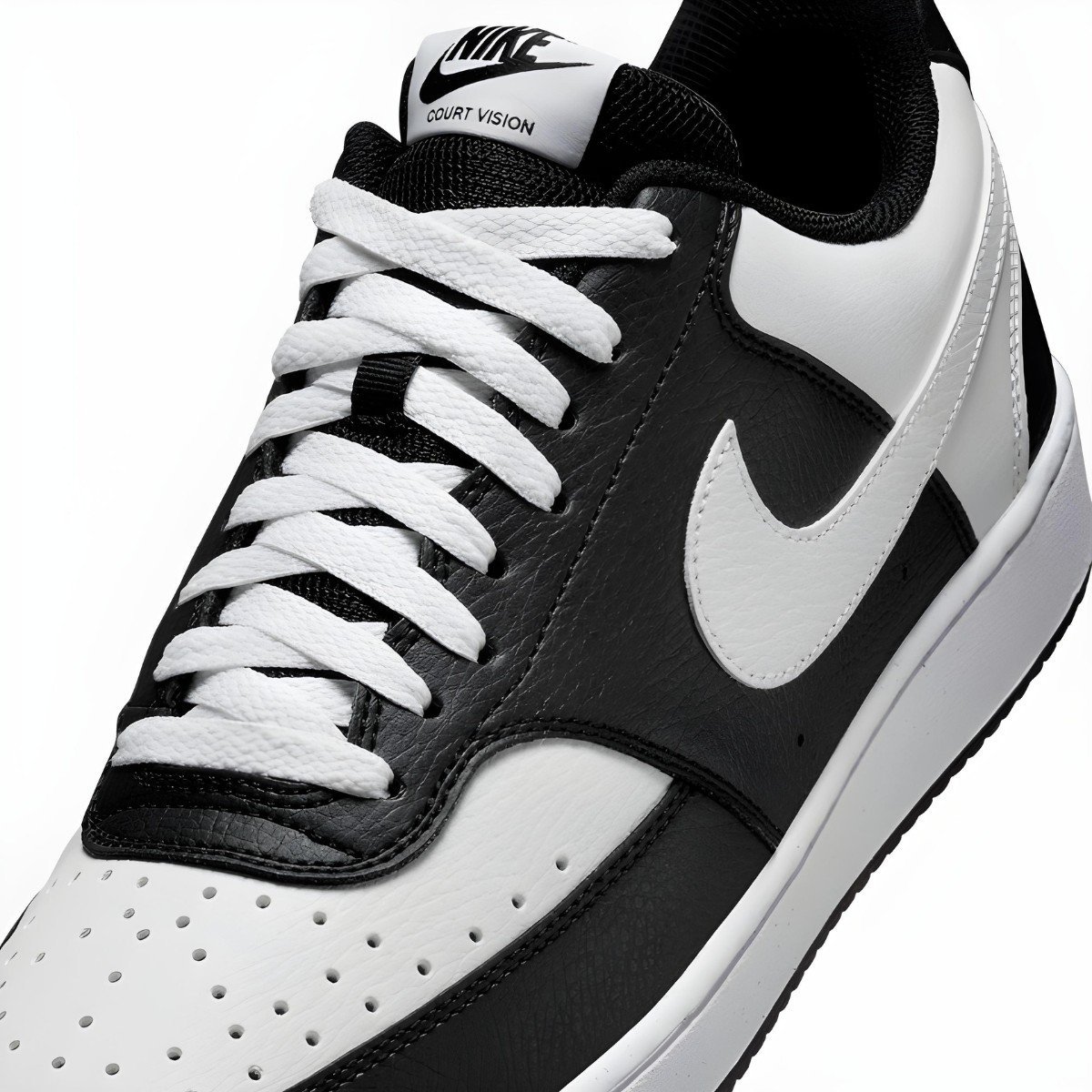 Tênis Nike Masculino Court Vision Low Preto/Branco 7