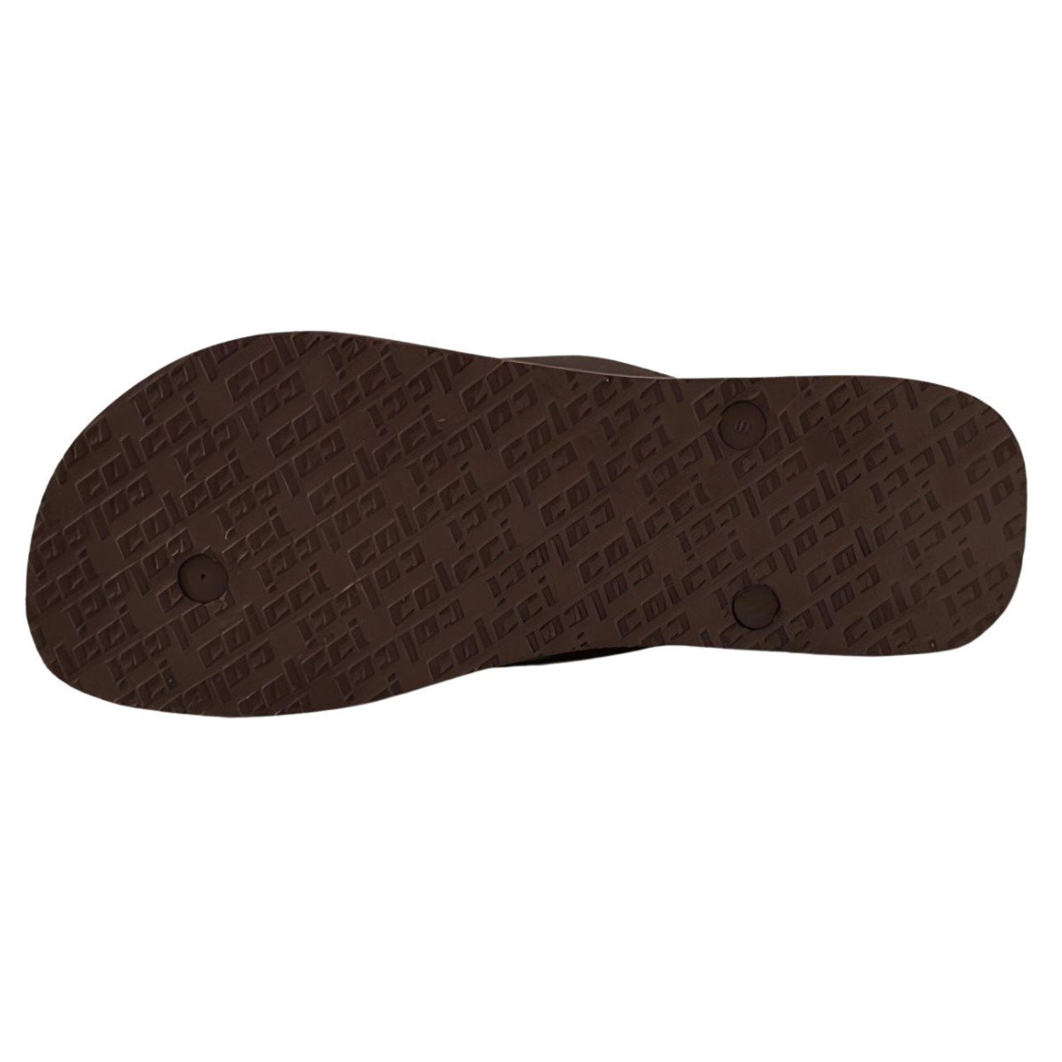 Chinelo Colcci Masculino Basic Color Marrom 4