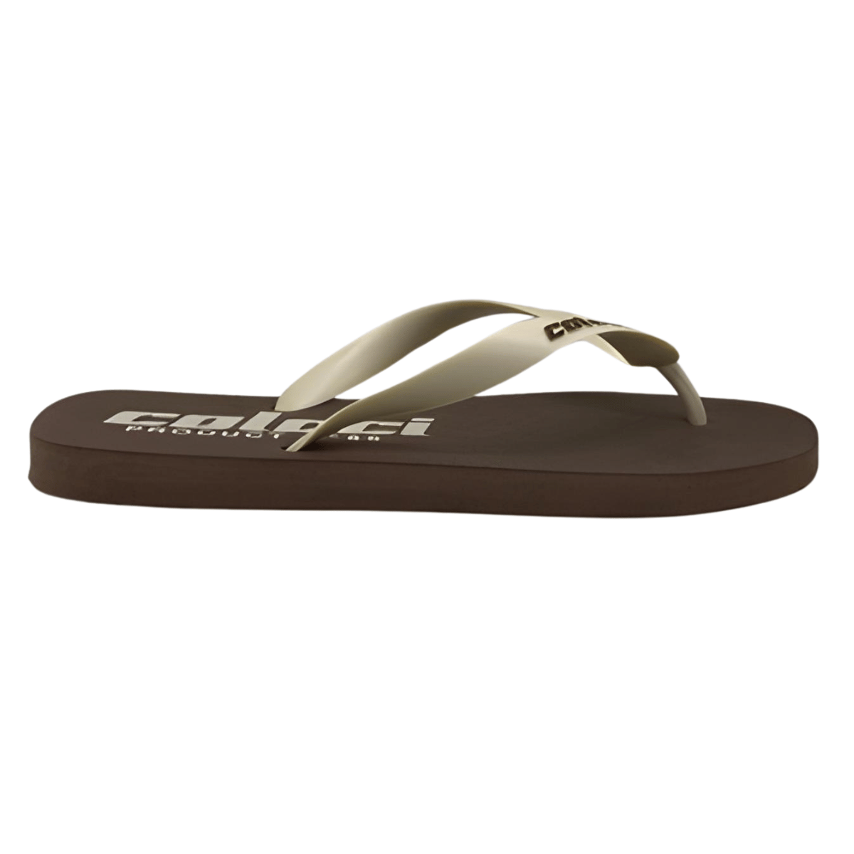 Chinelo Colcci Masculino Logo Product Marrom 2