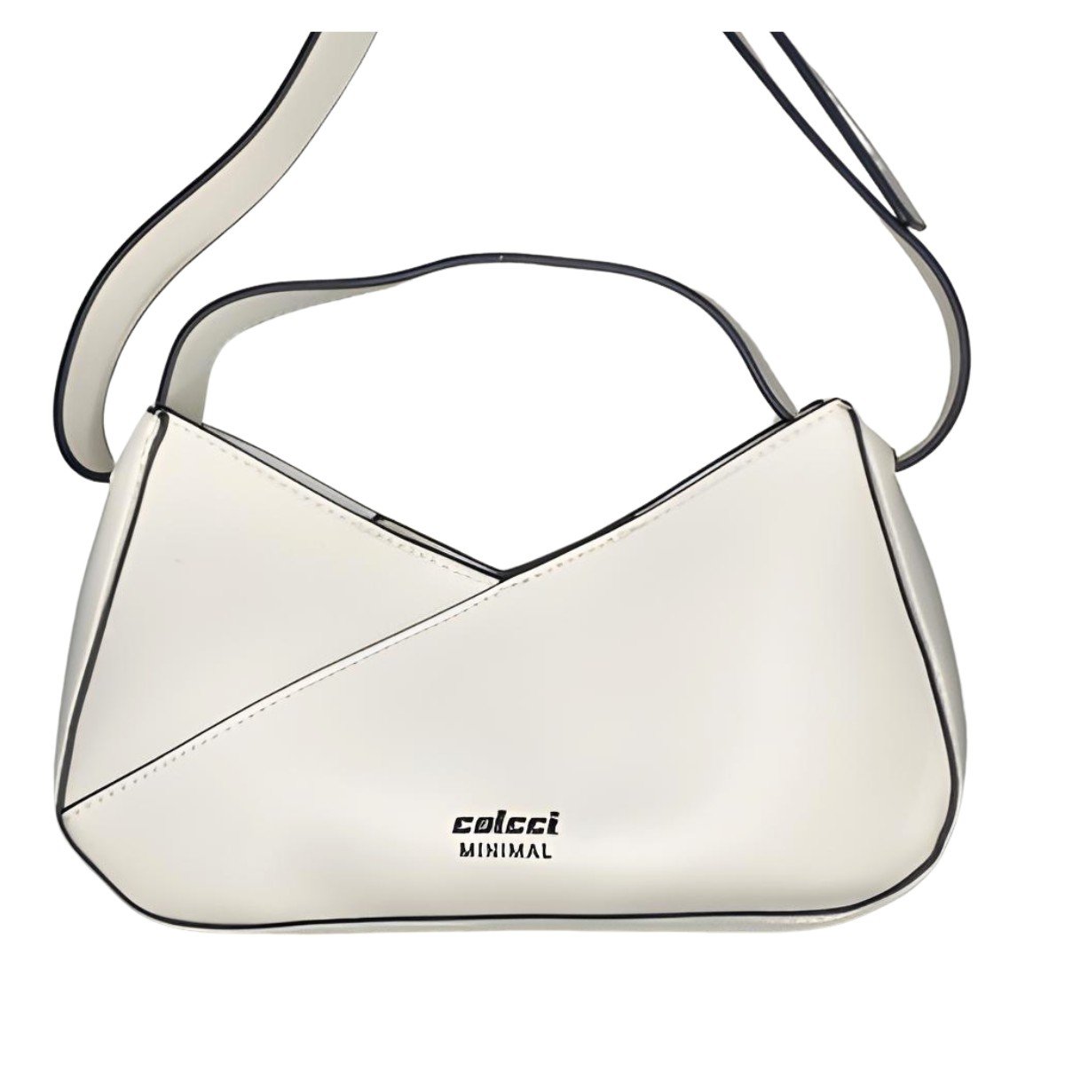 Bolsa Colcci Feminina Geométrica Minimal Off White 1