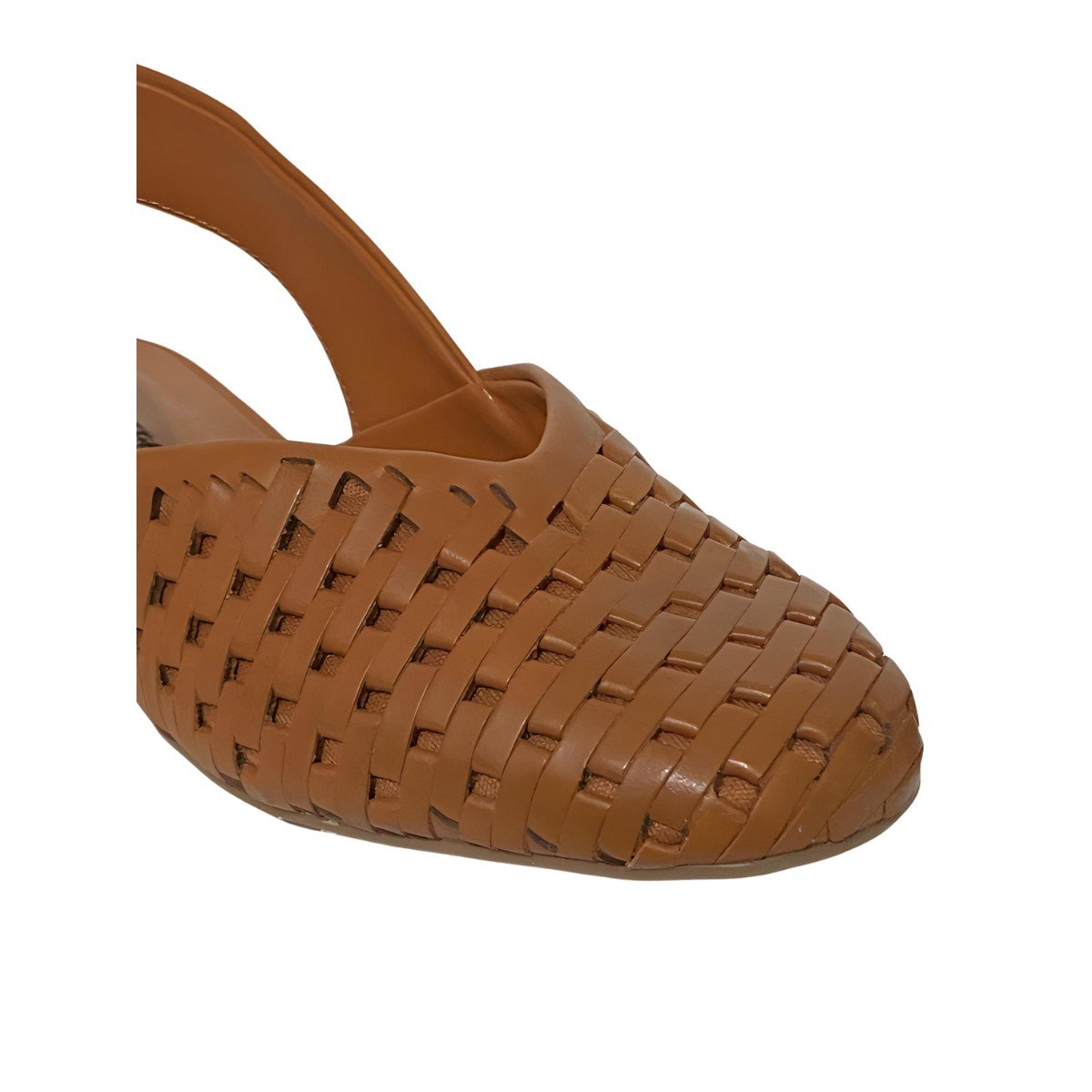 Sapatilha Feminina Bottero Couro Abertura Traseira Caramelo 4