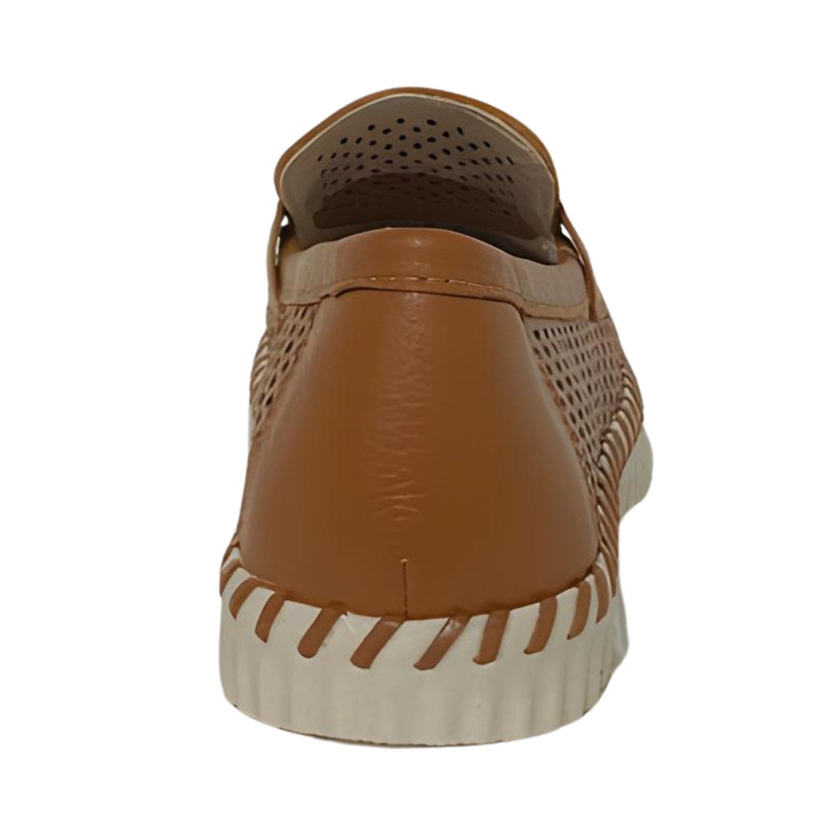 Tênis Feminino Bottero Twister Couro Burnish Caramelo 4