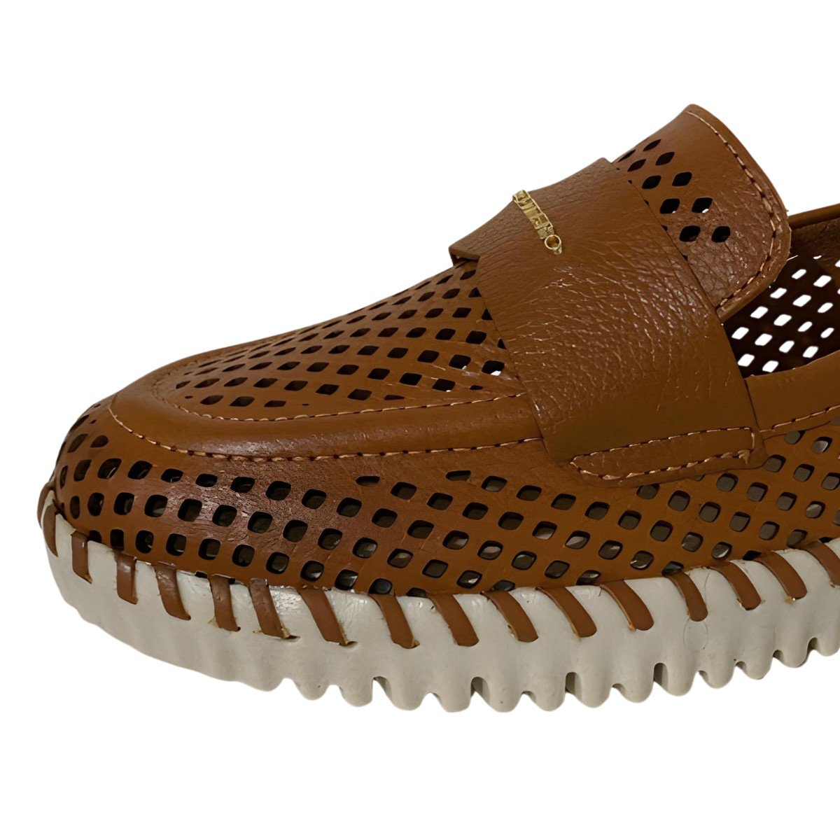 Tênis Feminino Bottero Twister Couro Burnish Caramelo 5