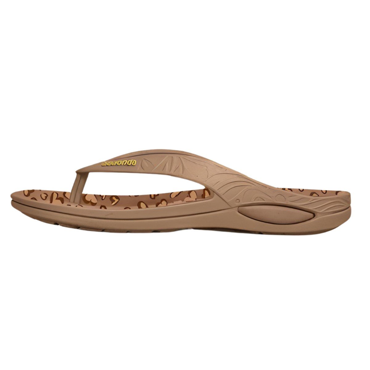 Chinelo Feminino Lily Boaonda Caramelo 3