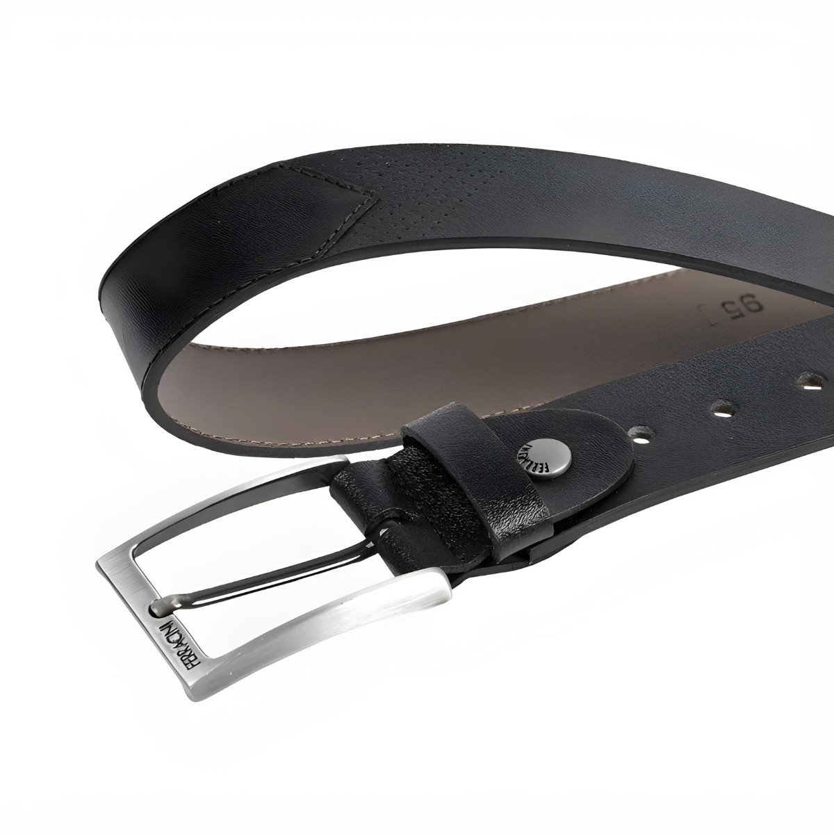 Cinto Masculino Couro Legítimo Ferracini Preto 3