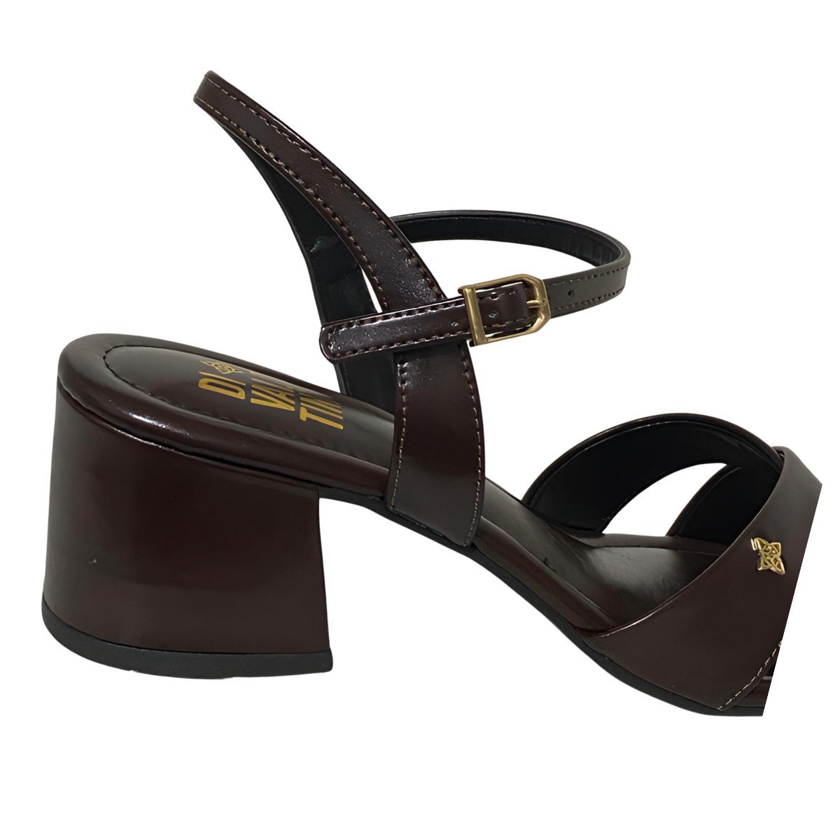 Sandália Feminina Madri Di Valentini Marrom 5