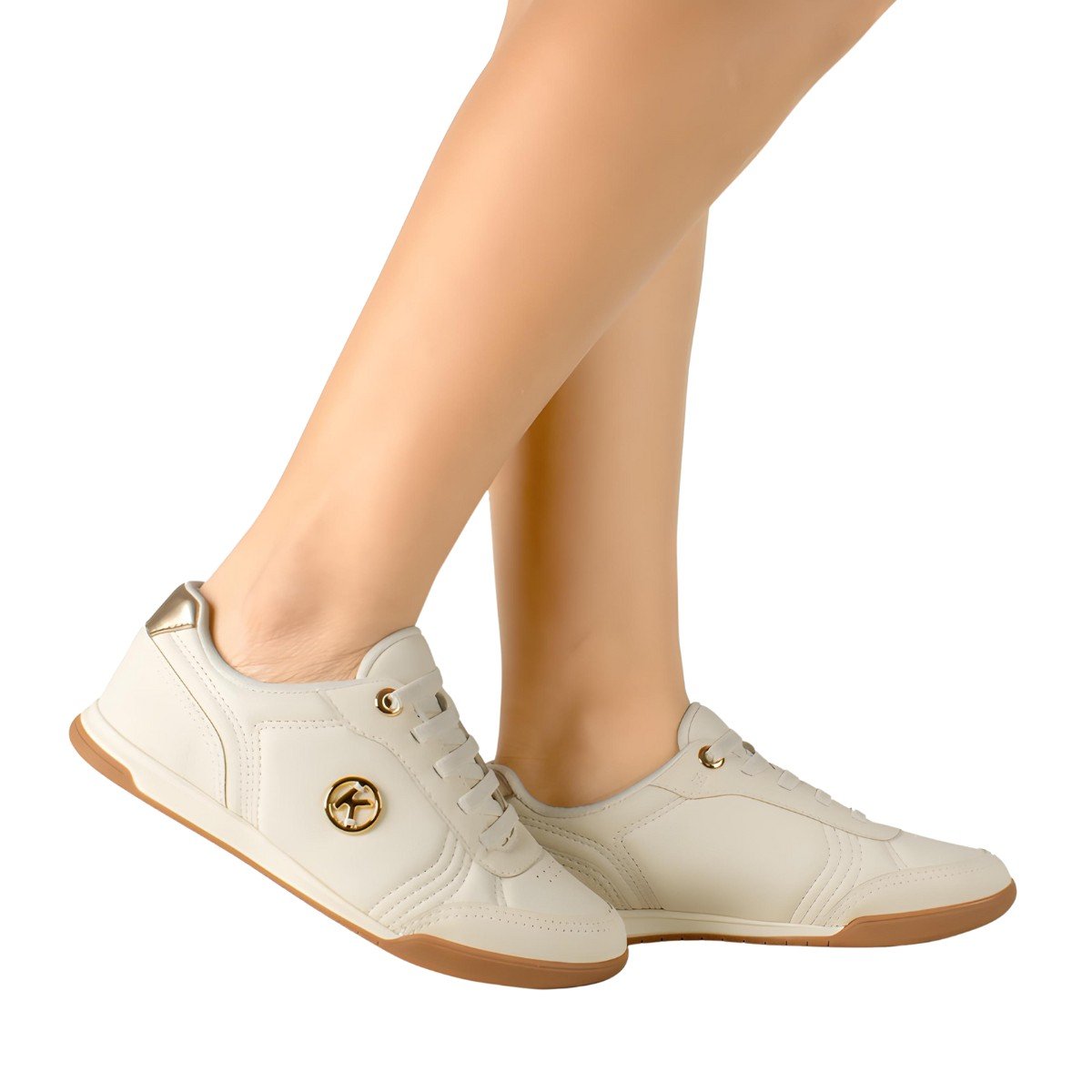 Tênis Feminino Kolosh Urban Casual Bege 3