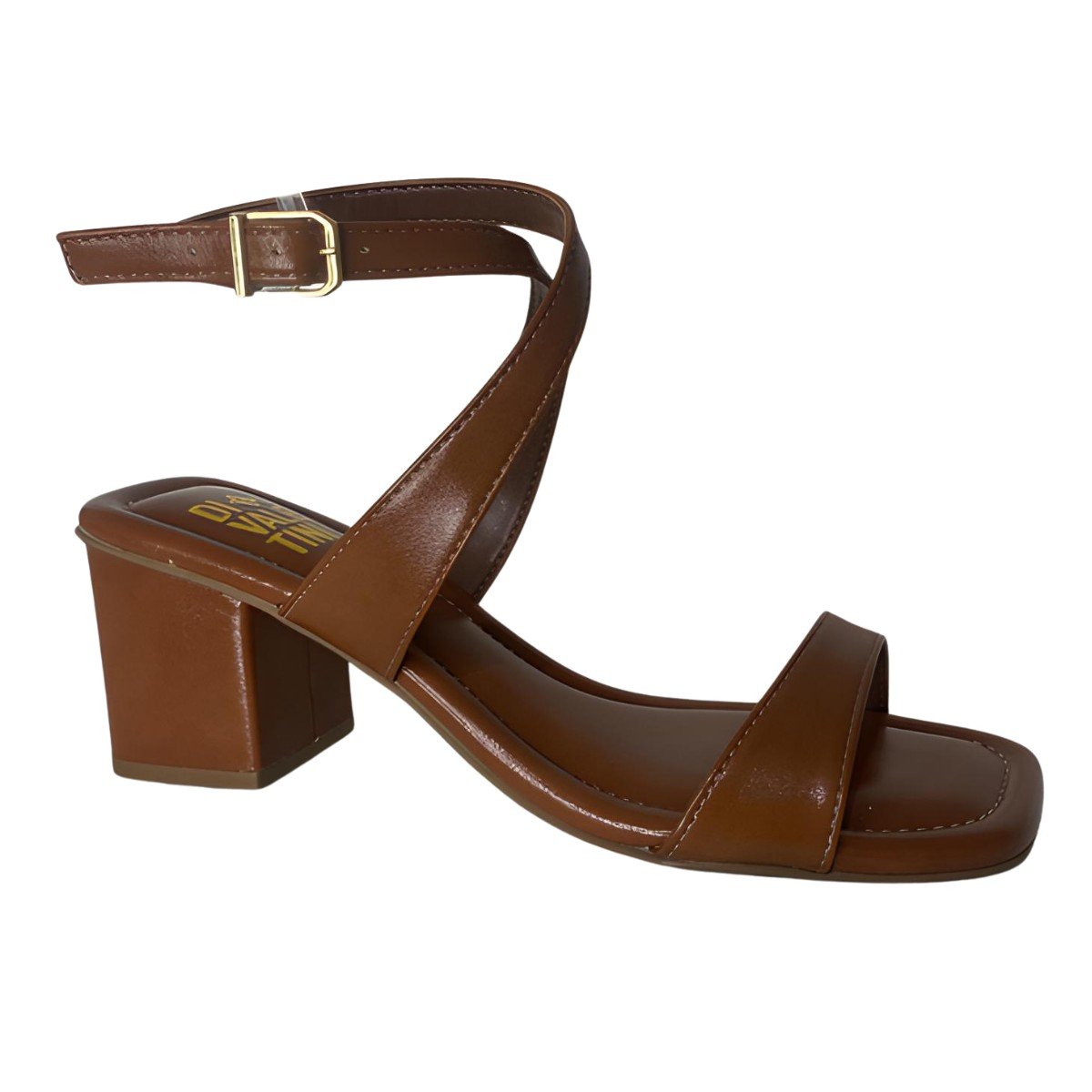 Sandália Feminina Intense Salto Quadrado Di Valentini