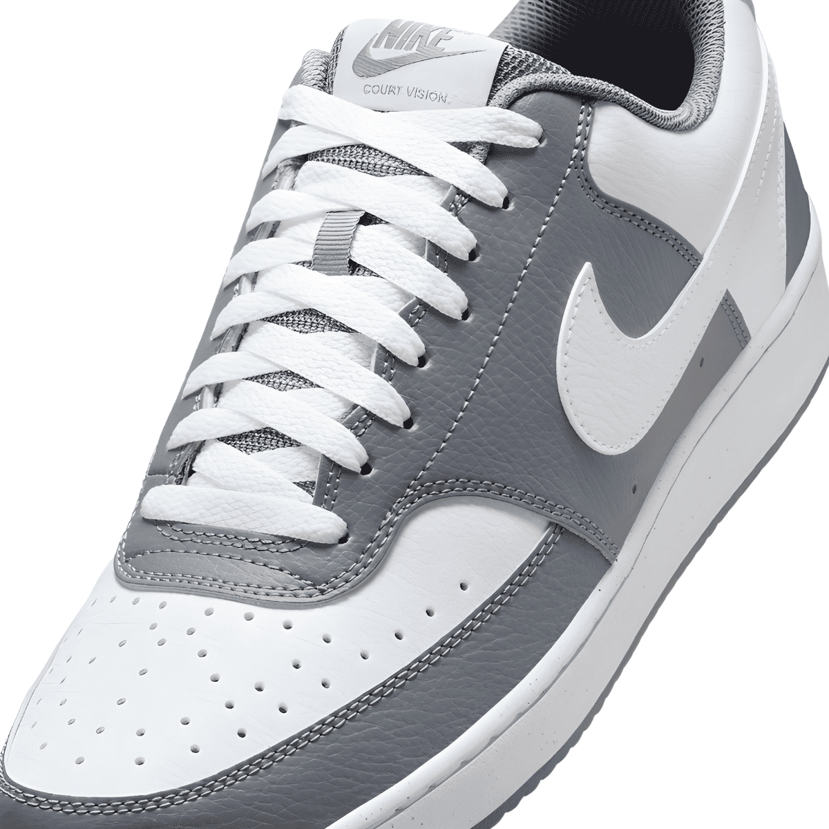 Tênis Nike Masculino Court Vision Low Cinza/Branco 3