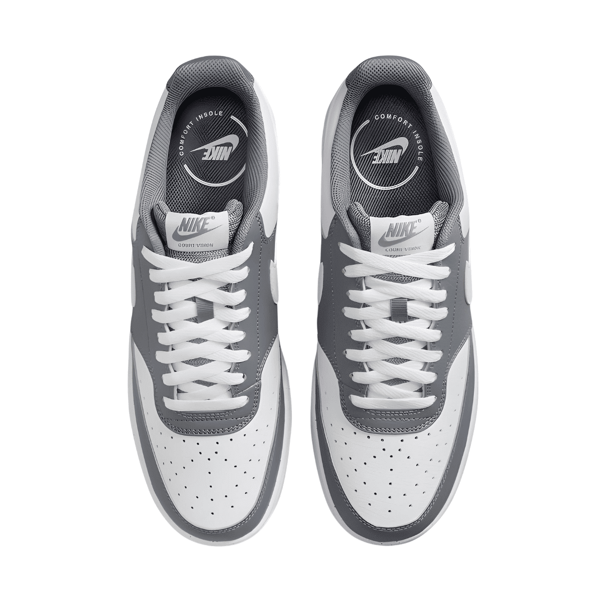 Tênis Nike Masculino Court Vision Low Cinza/Branco 4