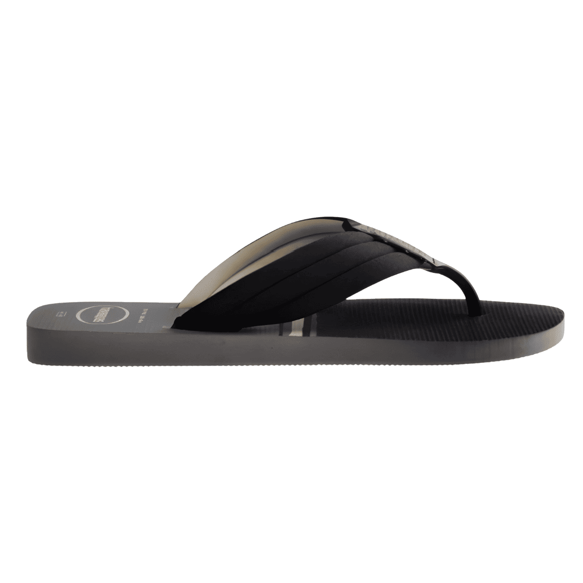 Chinelo Havaianas Masculino Urban Print Preto/Cinza 2