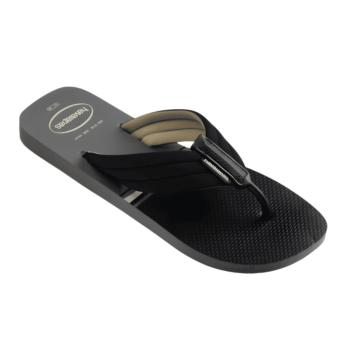 Chinelo Havaianas Masculino Urban Print Preto/Cinza 3