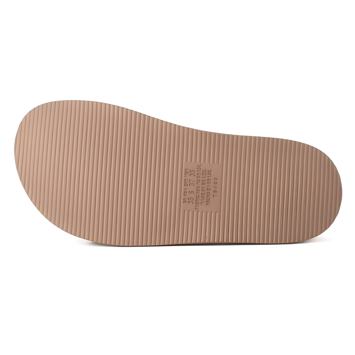 Chinelo Slide Papete Feminina Com Laço Dakota Bege 3