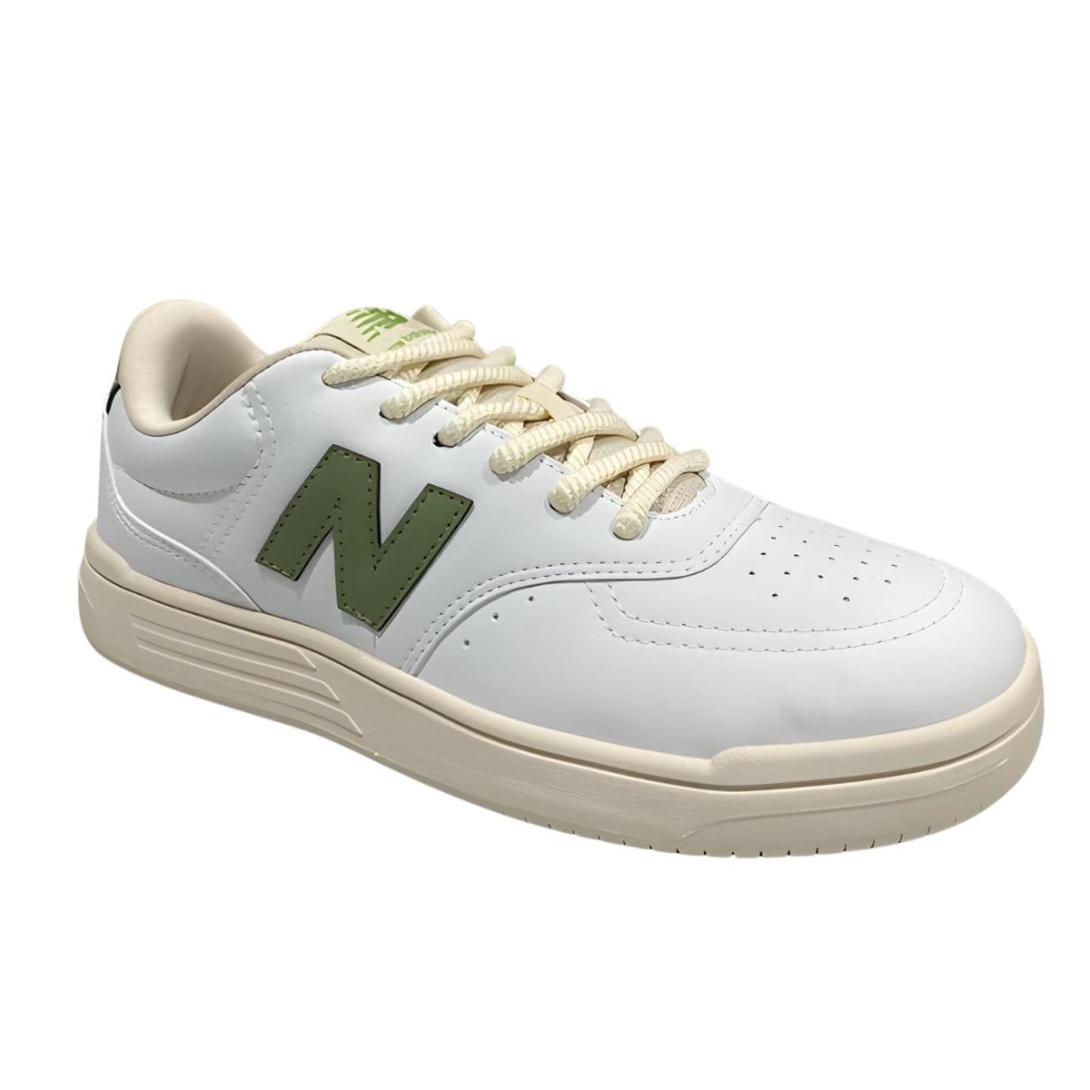 Tênis Masculino New Balance BB80 Branco/Verde 3