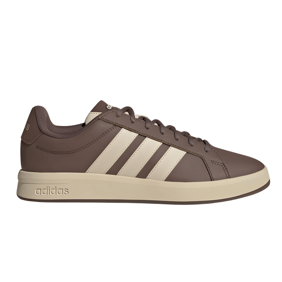 Tênis Masculino Adidas Grand Court Base 3.0 Marrom 1