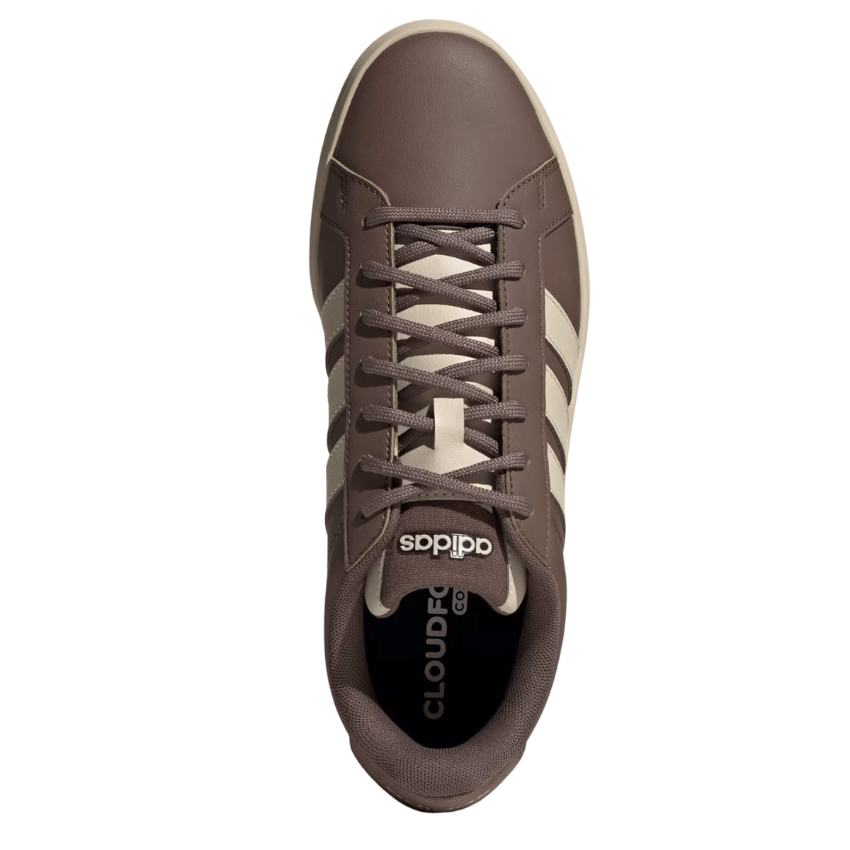 Tênis Masculino Adidas Grand Court Base 3.0 Marrom 4