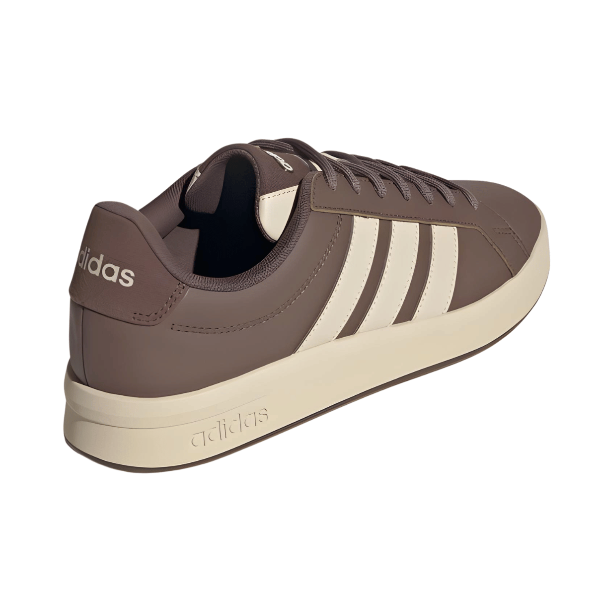 Tênis Masculino Adidas Grand Court Base 3.0 Marrom 6