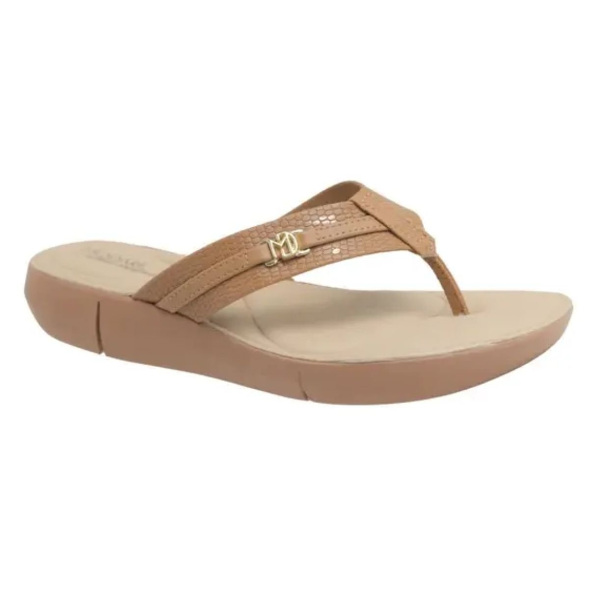 Tamanco Feminino Ortopédico Ultra Conforto Modare 7199104 Bege Bege 2